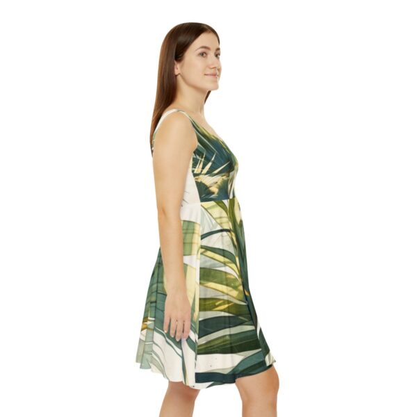 Boho Vogue-Inspired Fitness Dress – Elegant Tropical Chic